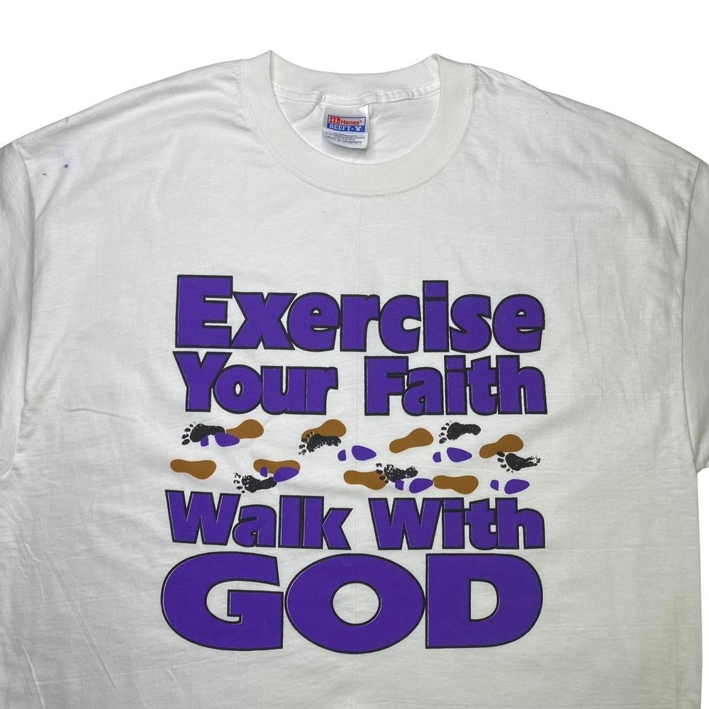 Vintage Christ Jesus religious god shirt